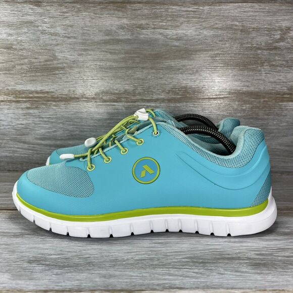 ANODINE Women's Light Blue Slip On Comfort Sneakers Size 12 M - Picture 1 of 9